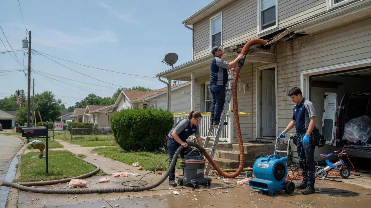 Water Damage Restoration in Grosse Tete, LA near me